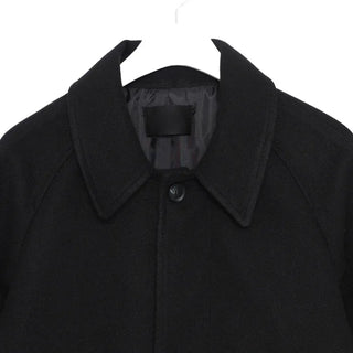 Oversized Collar Long Coat