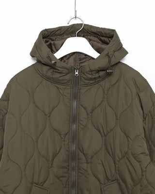Hooded Quilted Padded Jumper