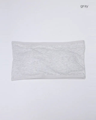 Non-wired tube top bra