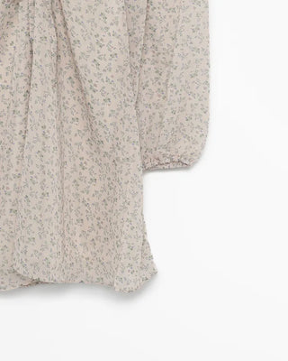2-Way Heart Neck String Bust Flower Mini Dress