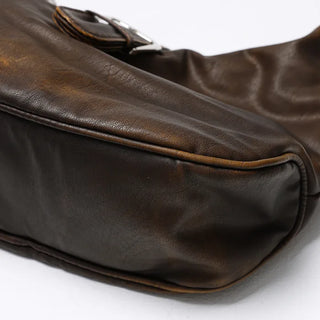 Buckle Round Shoulder Bag