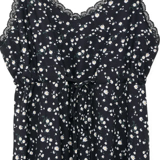 Flower Long Camisole Dress
