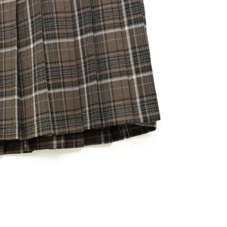 Checkered mini skirt