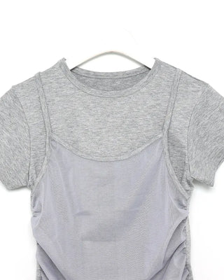 Layered camisole t-shirt