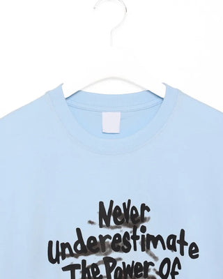 Spray lettering half T