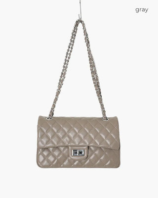 Quilted chain bag
