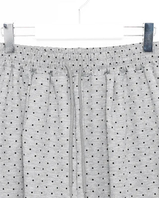 Waist String Dot Sweatpants