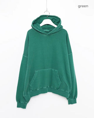 Colored pullover hoodie