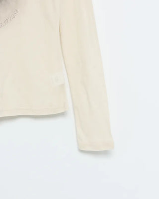 Double Horse Raglan Shoulder Long T-Shirt
