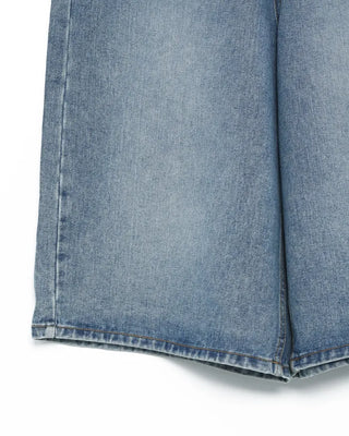 Bermuda denim pants