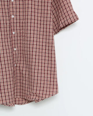 Checked half shirt