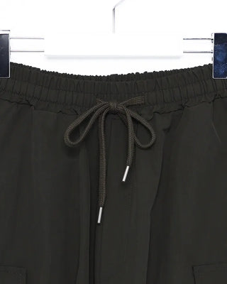 (Unisex) Wide Knee Tuck Cargo Pants
