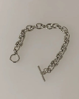 angle buckle chain bracelet