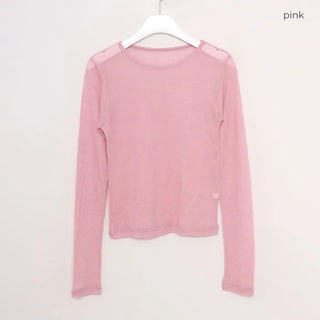 Basic Tencel Long T-Shirt