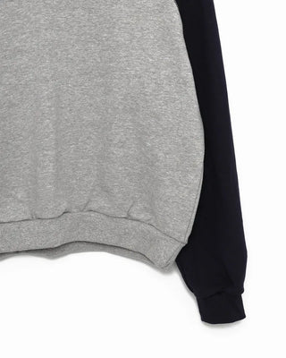 Raglan color-block sweatshirt