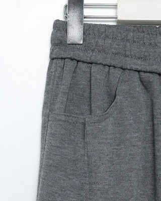 Side Yoke Wide Sweatpants