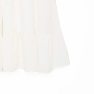 Tiered long skirt