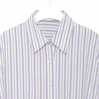 Oversized striped shirt