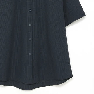 Basic Oversized Short-Sleeve Shirt