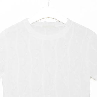 Lace cropped T