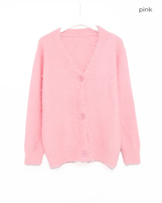 Oversized Fur Cardigan