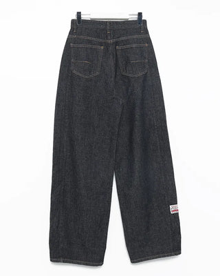 Hem Tag Point Rigid Baggy Jeans