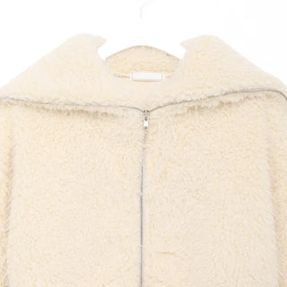 Fur zip jacket