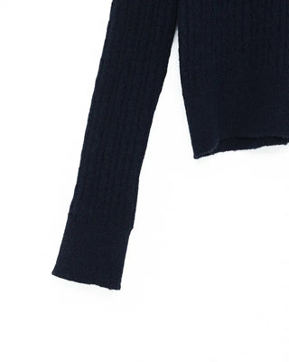 Cable Round Neck Cardigan