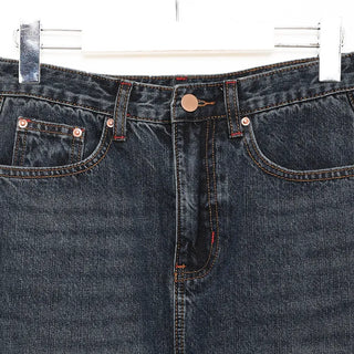 Denim long skirt