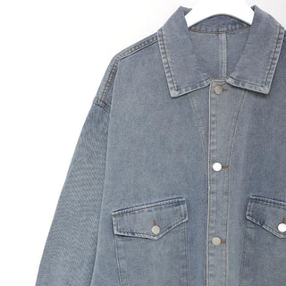 Oversized denim jacket