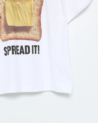 Buttered Toast Half-Sleeve T-Shirt