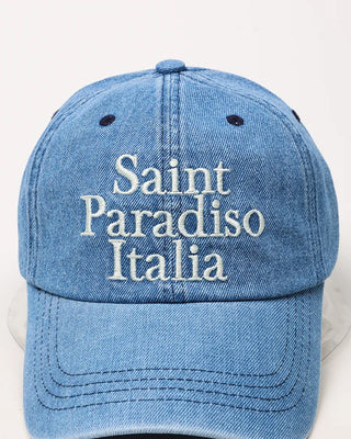 Lettering Denim Cap