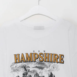 HAMPSHIRE Print Short-Sleeve T-Shirt