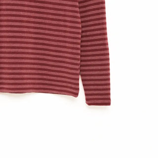 Striped scarf T-shirt