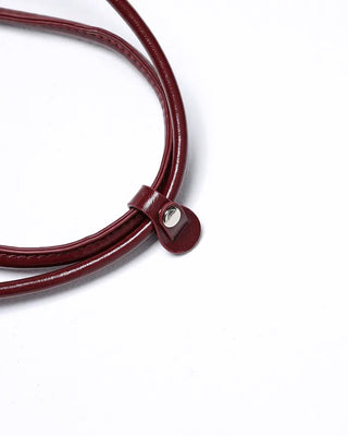 Ribbon Two-Pocket Shoulder Bag