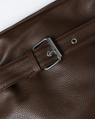 Belt Point Square Shoulder Bag