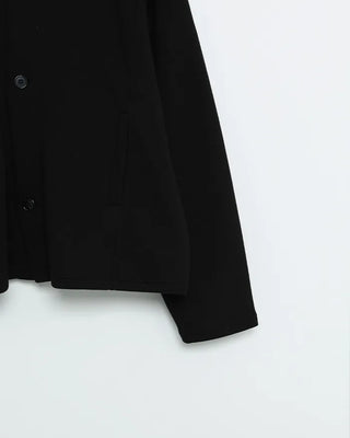 High-neck zip-up blouson