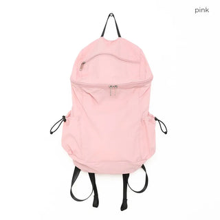 Casual zippered backpack