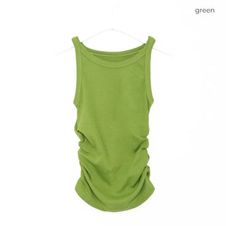 Side Shirring Tank Top