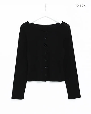 Daily Round Neck Cardigan