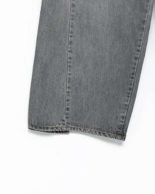 Back-unique center-seam double-pocket jeans