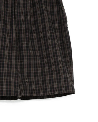 Checked Easy Shorts