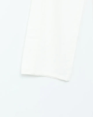 Cotton linen wide-leg pants