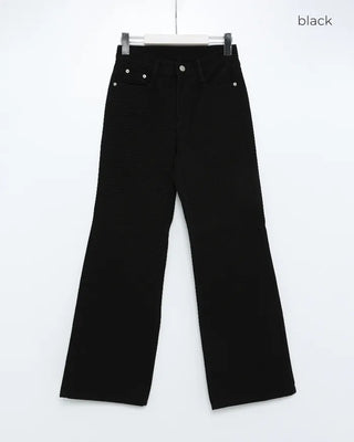 Wide cotton pants