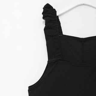 Frill Sleeveless Jumpsuit