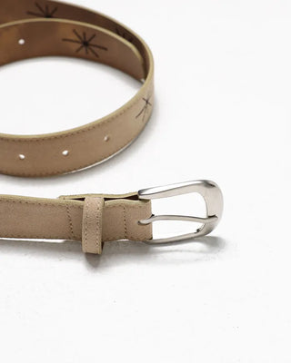 Twinkle Stitch Suede Belt