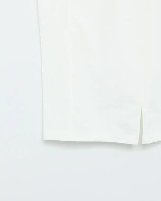Side-tuck flap hip pocket easy pants