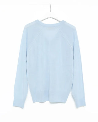 Summer V-neck knit
