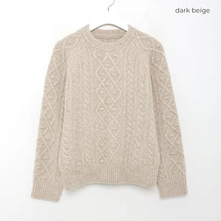 Casual Round Knit Sweater
