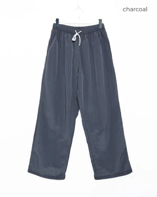 (Unisex) Nylon Check String Pants